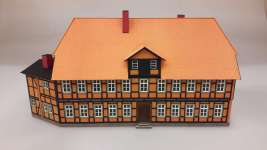 Die Modellbahnwerkstatt 1955 - H0 - Harzer Fachwerk-Stadthaus Oberengengasse 12